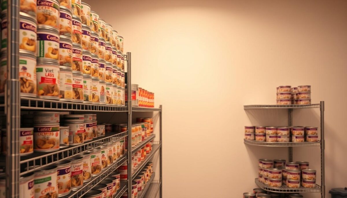 almacenamiento de comida húmeda