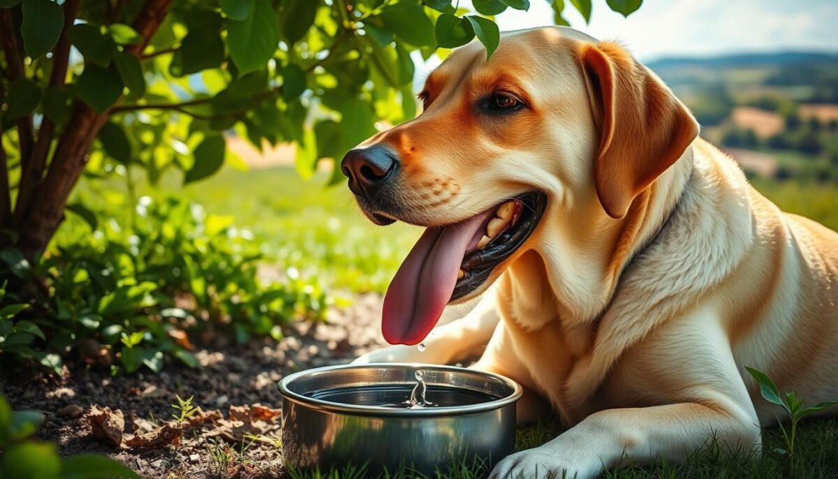 hidratación en perros