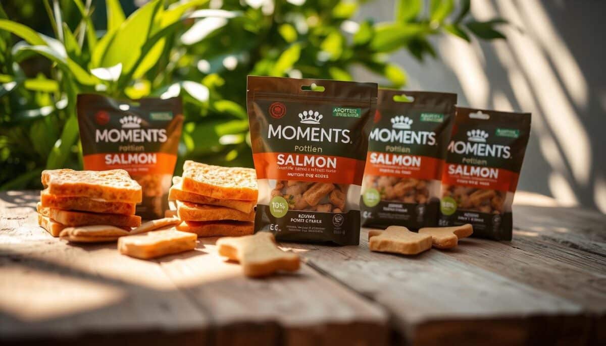 snacks Moments salmón perros